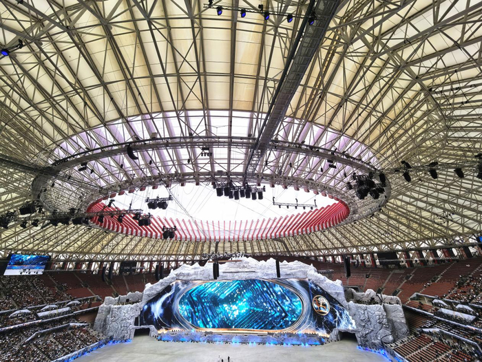 杭萧钢构承建比什凯克竞技场亮相世界游牧民族运动会