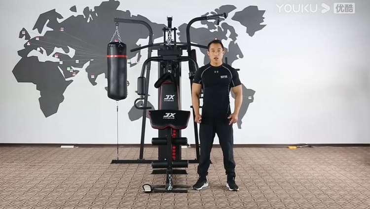 JX-1400三人综合训练器训练教程