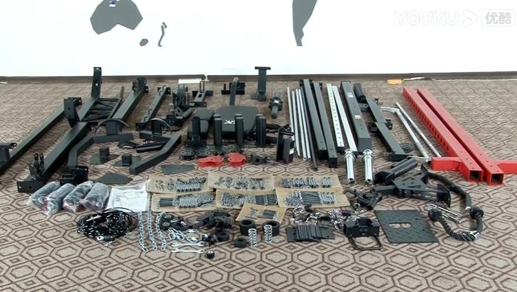 JX-SM3300史密斯综合训练器安装教程